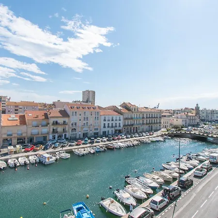 Vue Quai - Proche De La Gare & Des Halles De - 3eme Etage Sans Ascenseur Lejlighed Sète