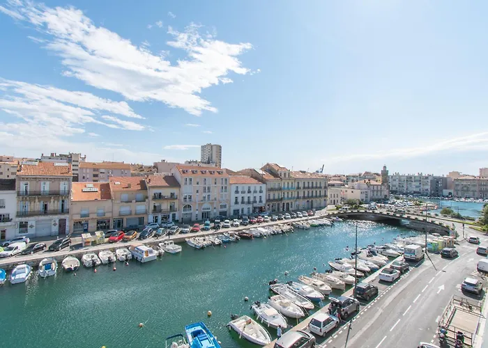 Vue Quai - Proche De La Gare&des Halles De - 3ème étage Sans Ascenseur Appartamento Sète